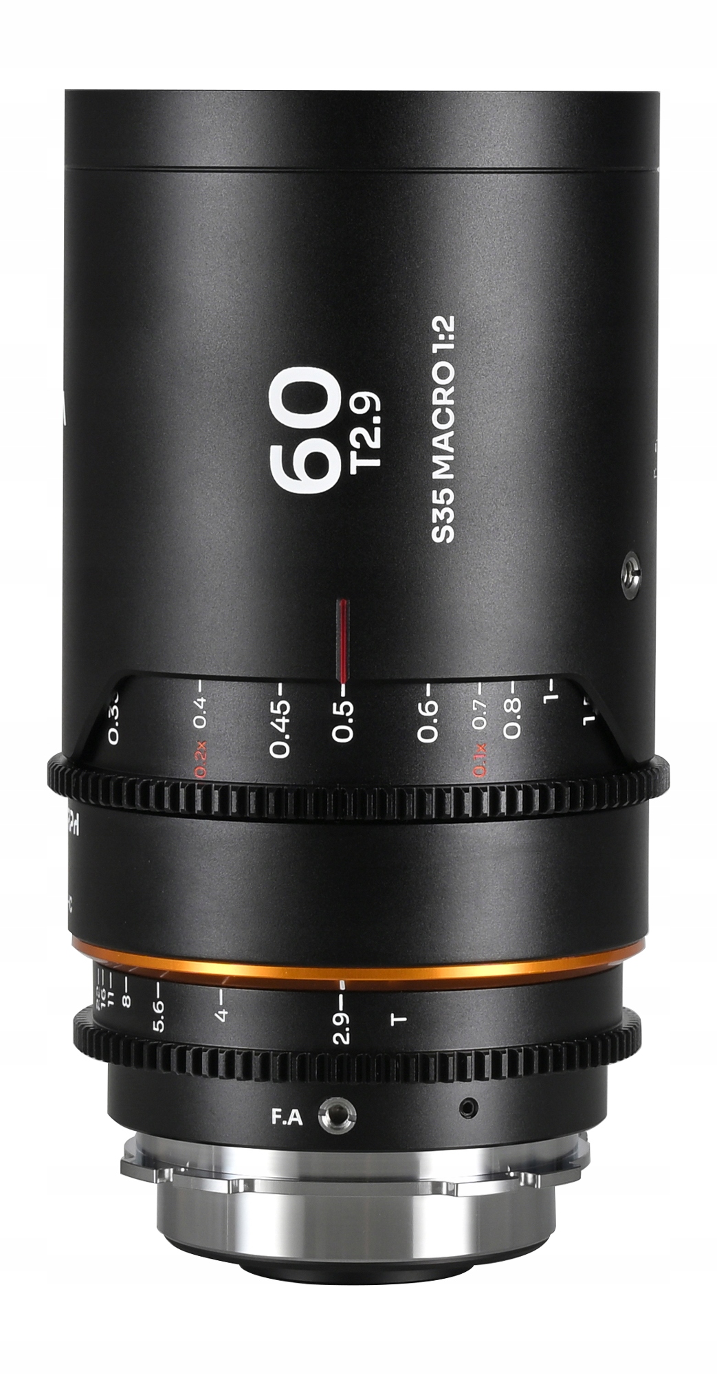 Obiektyw Laowa Nanomorph 60 mm T2,9 1,5x S35 Macro 1:2 Amber – Doskonałe narzędzie dla filmowców