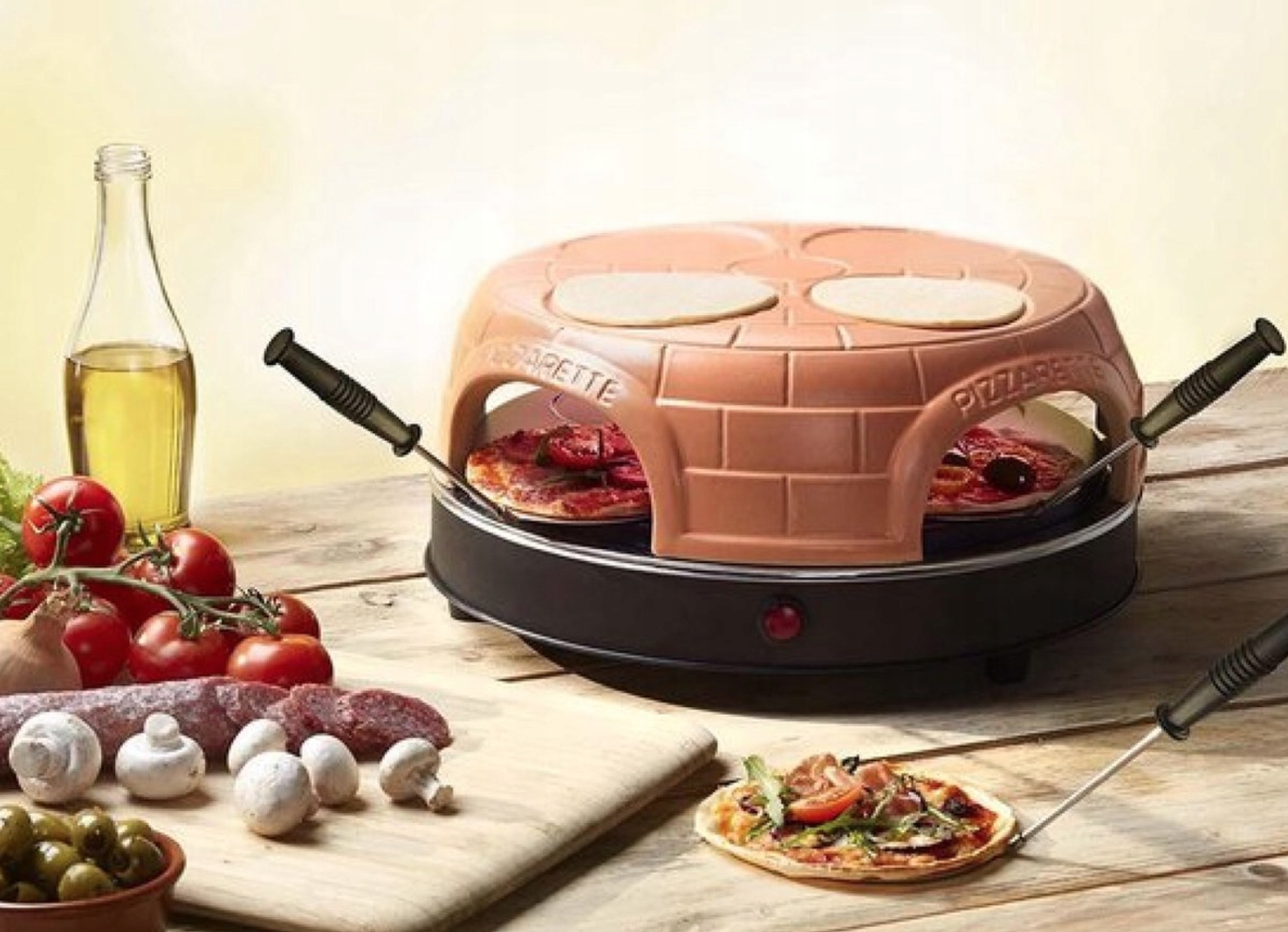 Szybkie pieczenie mini pizzy w 5 do 7 minut