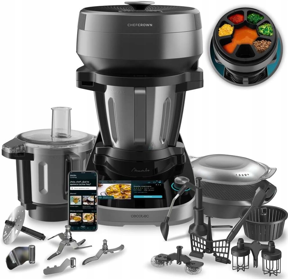 Robot wielofunkcyjny Cecotec Mambo CooKing TotalGourmet – Twój pomocnik w kuchni