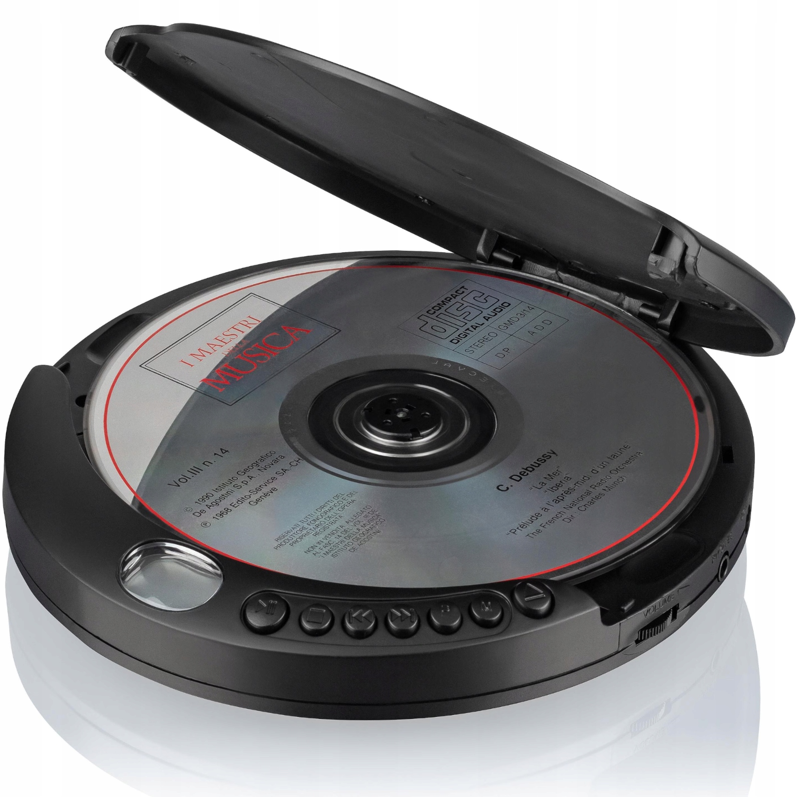 Obsługa różnych formatów płyt CD i MP3