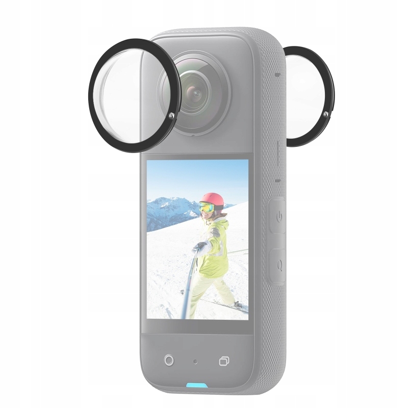 Osłona na obiektyw Puluz 2x – Ochrona dla Insta360 X3