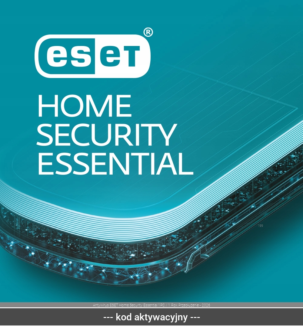 ESET HOME Security Essential Serial 1U 12M – Kompleksowa ochrona Twojego komputera