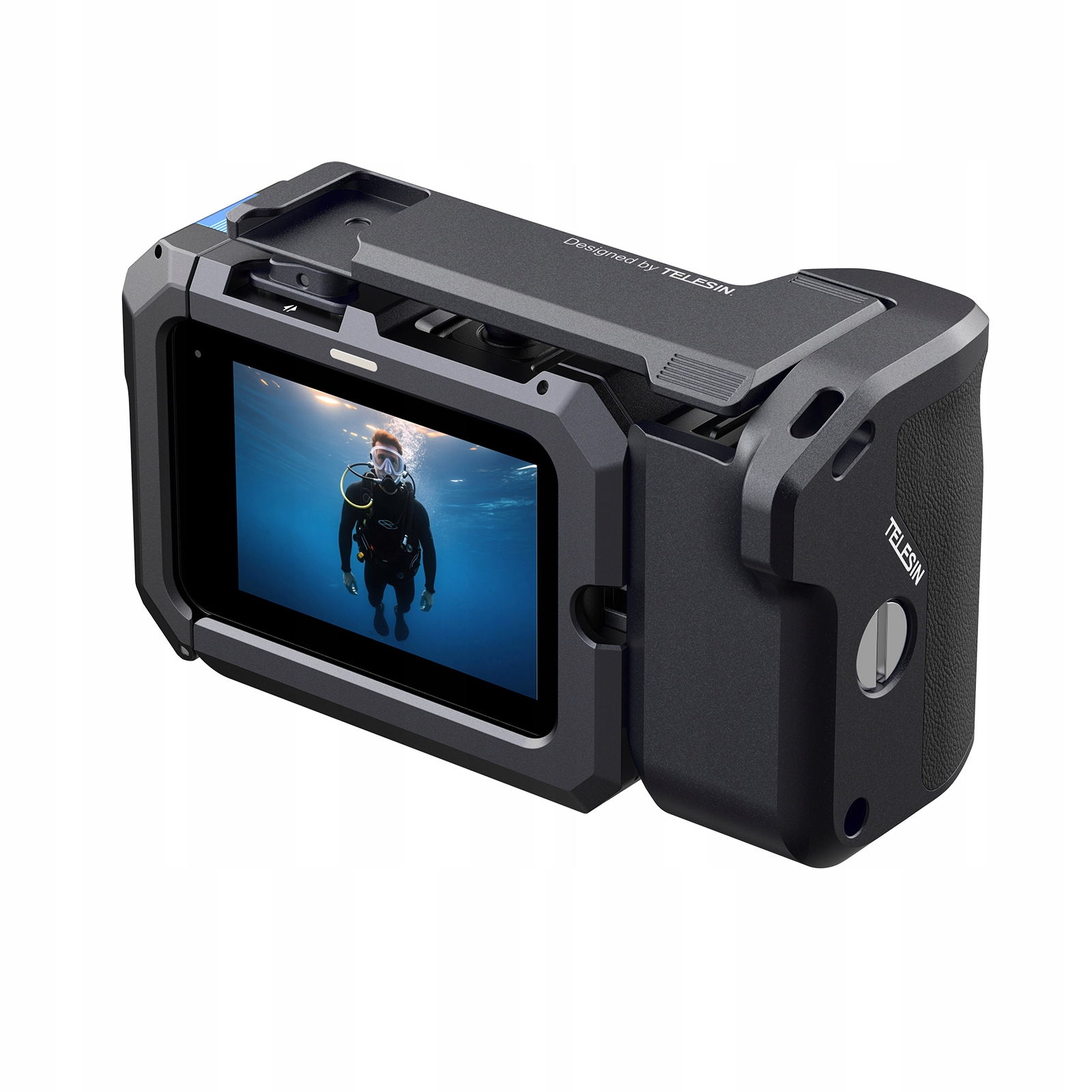 Uchwyt Grip Z Ramką Montażową Frame Mount Do Gopro Hero 13 12 11 10 9 Black – Profesjonalne wsparcie dla Twojej kamery