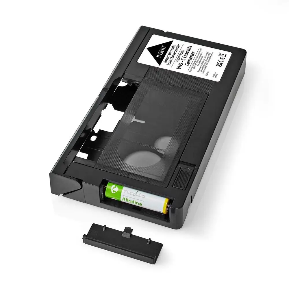 Kaseta VHS Nedis VCON110BK – Idealne rozwiązanie do konwersji kaset