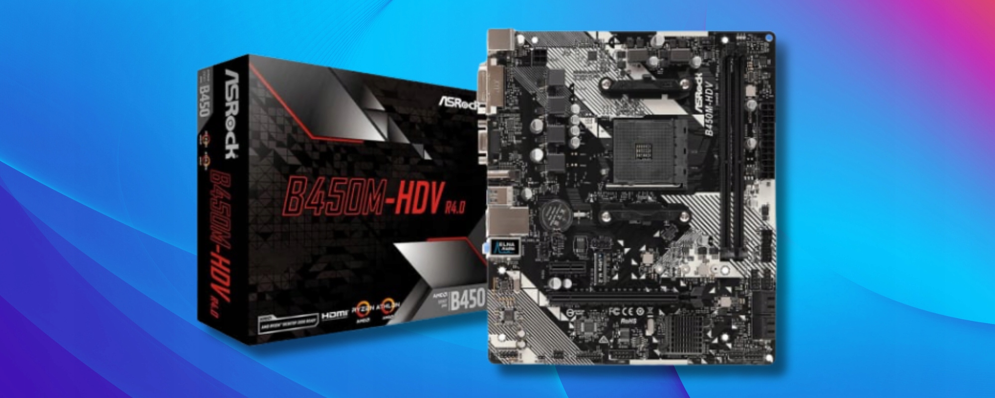 Płyta główna ASRock B450M-HDV – Solidna baza dla Twojego komputera