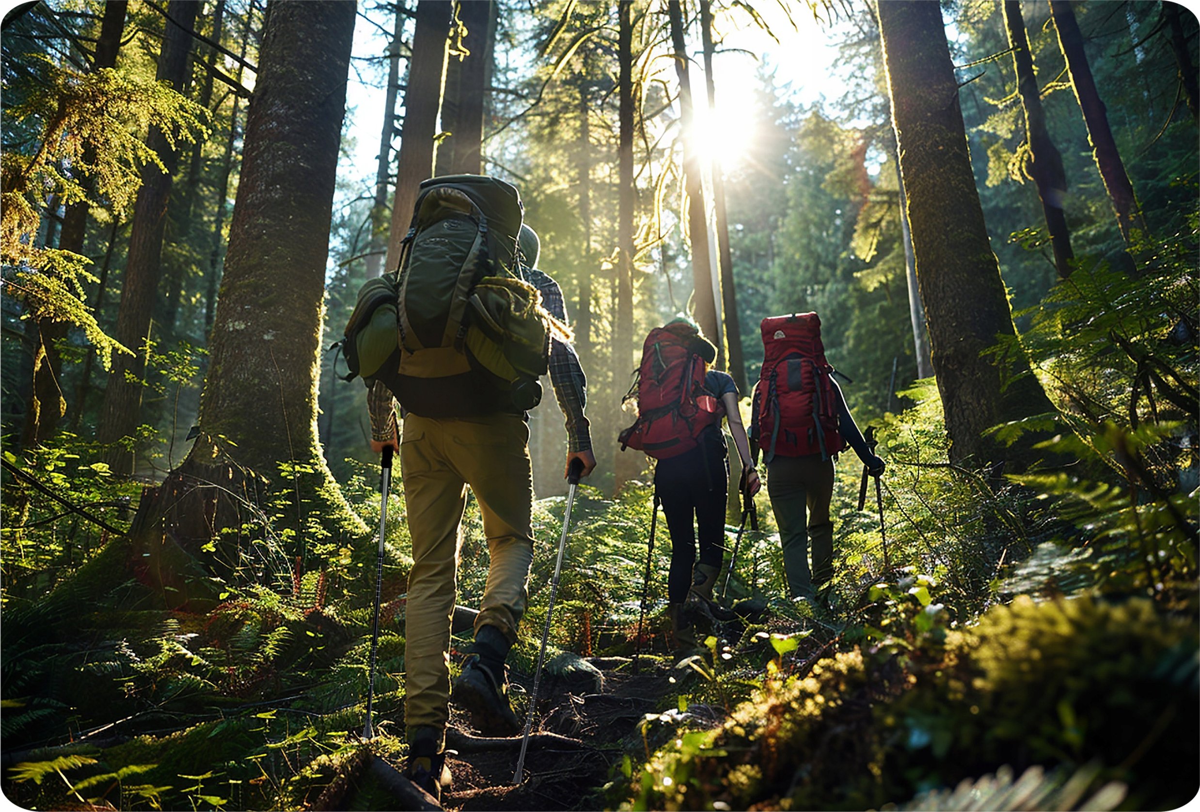 NeoSport Kije trekkingowe NS-381 – Idealne towarzysze górskich wędrówek