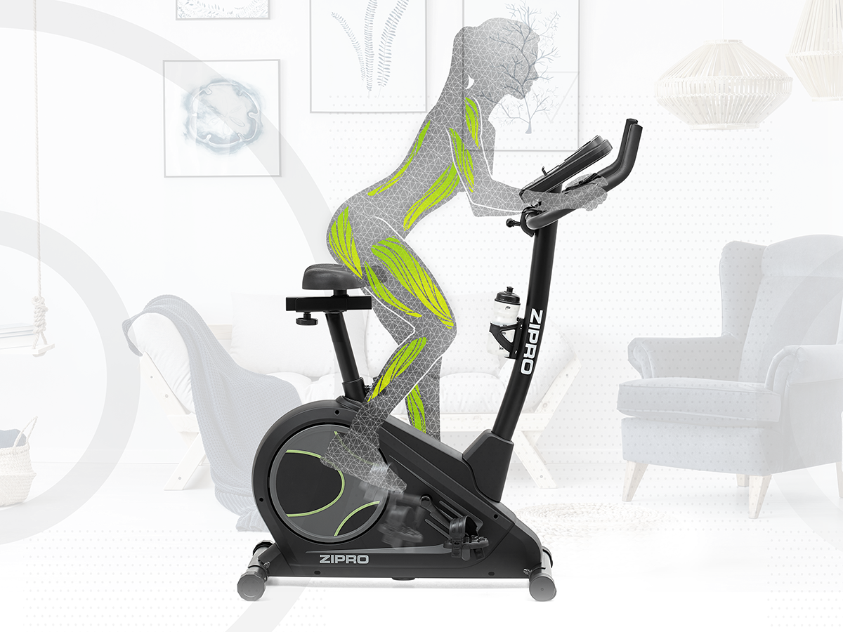 Rower elektryczno-magnetyczny Flame Zipro