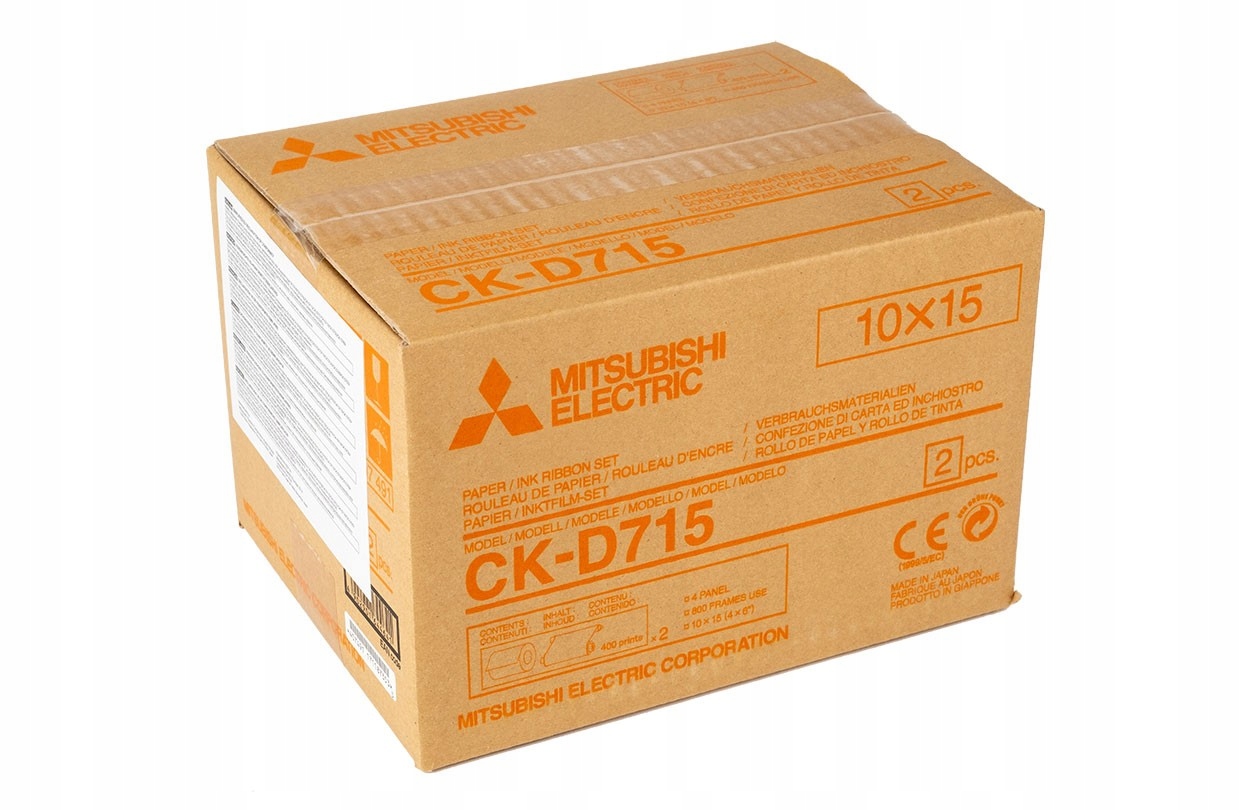 Mitsubishi Electric CK-D715 – Papier fotograficzny 10x15cm