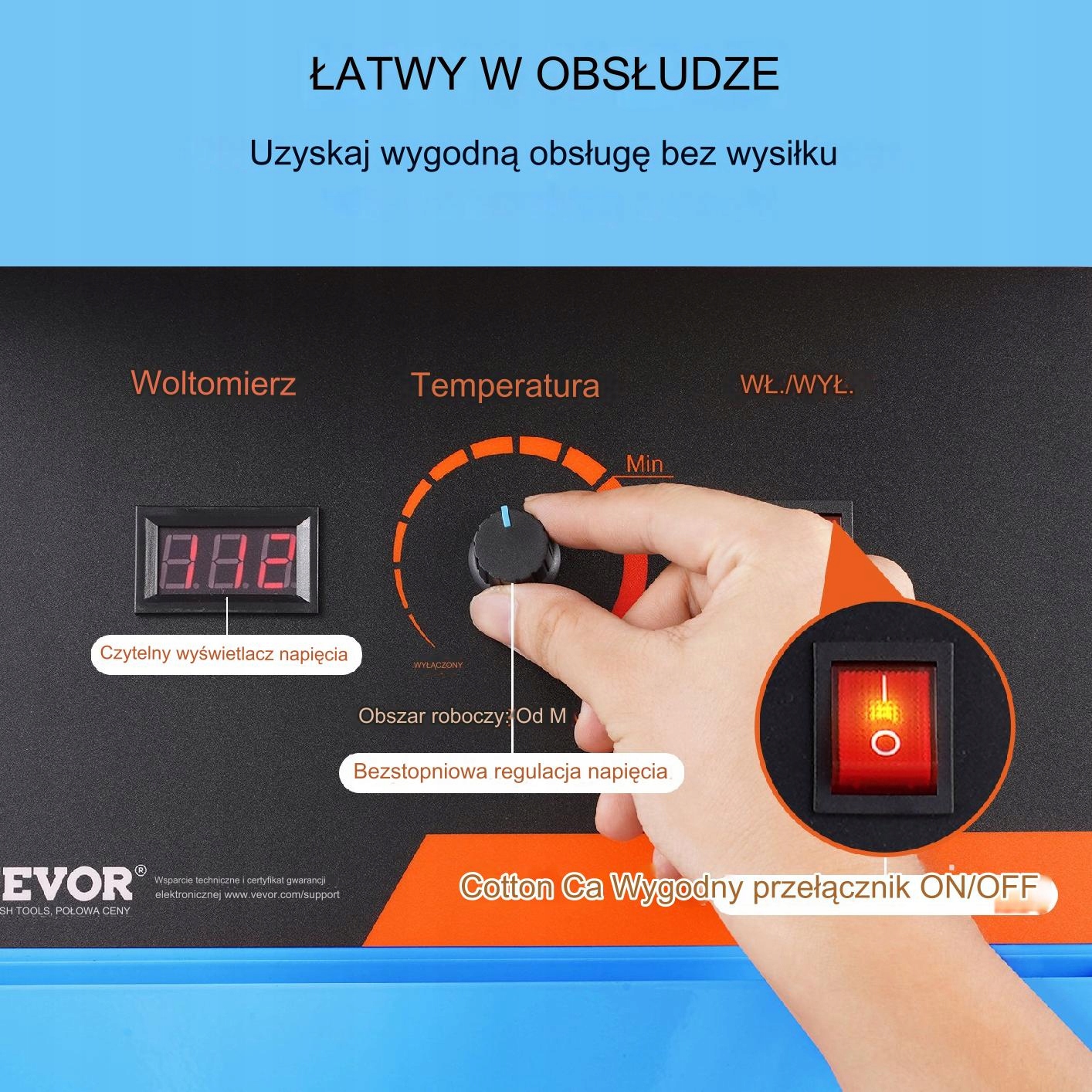Kontrola temperatury – Precyzyjne ustawienia dla różnych smaków