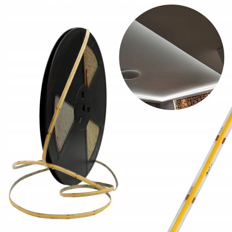Taśma LED COB 480 9W/m 6000K – Idealne oświetlenie do Twojego domu