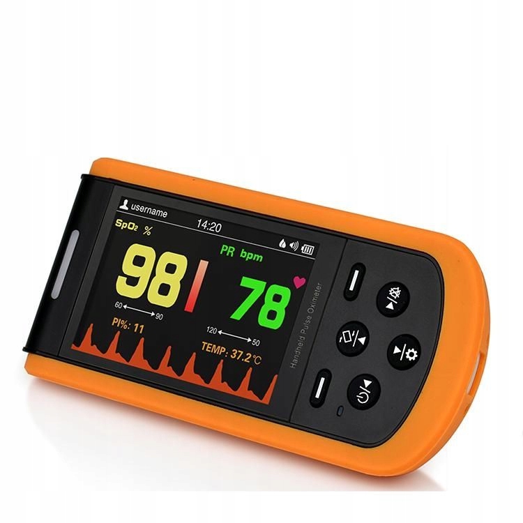 Duży kolorowy ekran LCD TFT 3,5” – komfortowy odczyt wyników