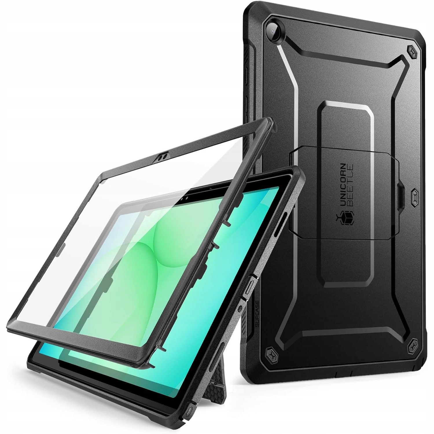 SUPCASE UNICORN BEETLE PRO GALAXY TAB A11+ PLUS 11.0 X230 / X235 / X236 BLACK – Maksymalna ochrona dla Twojego tabletu