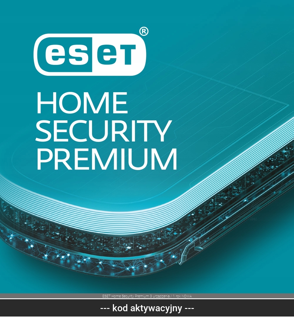 Oprogramowanie ESET Home Security Premium 3U 12M – Kompleksowa ochrona Twojego komputera