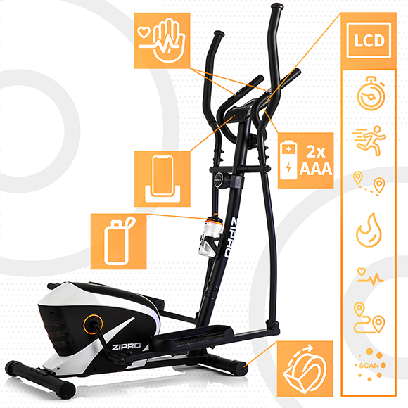 Orbitrek magnetyczny Shox RS Zipro