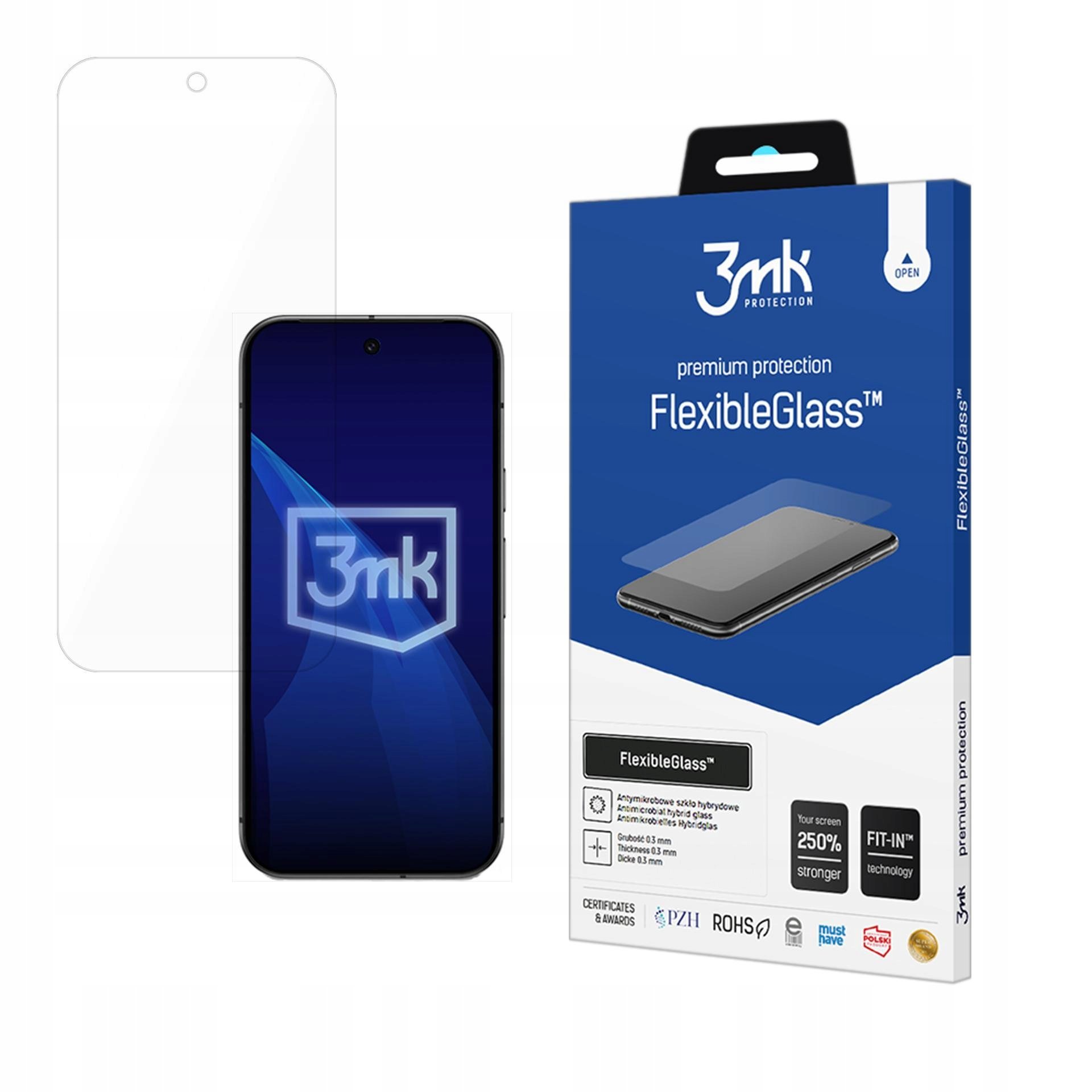 3MK Flexible Glass do Google Pixel 10/10PRO – Doskonała ochrona ekranu
