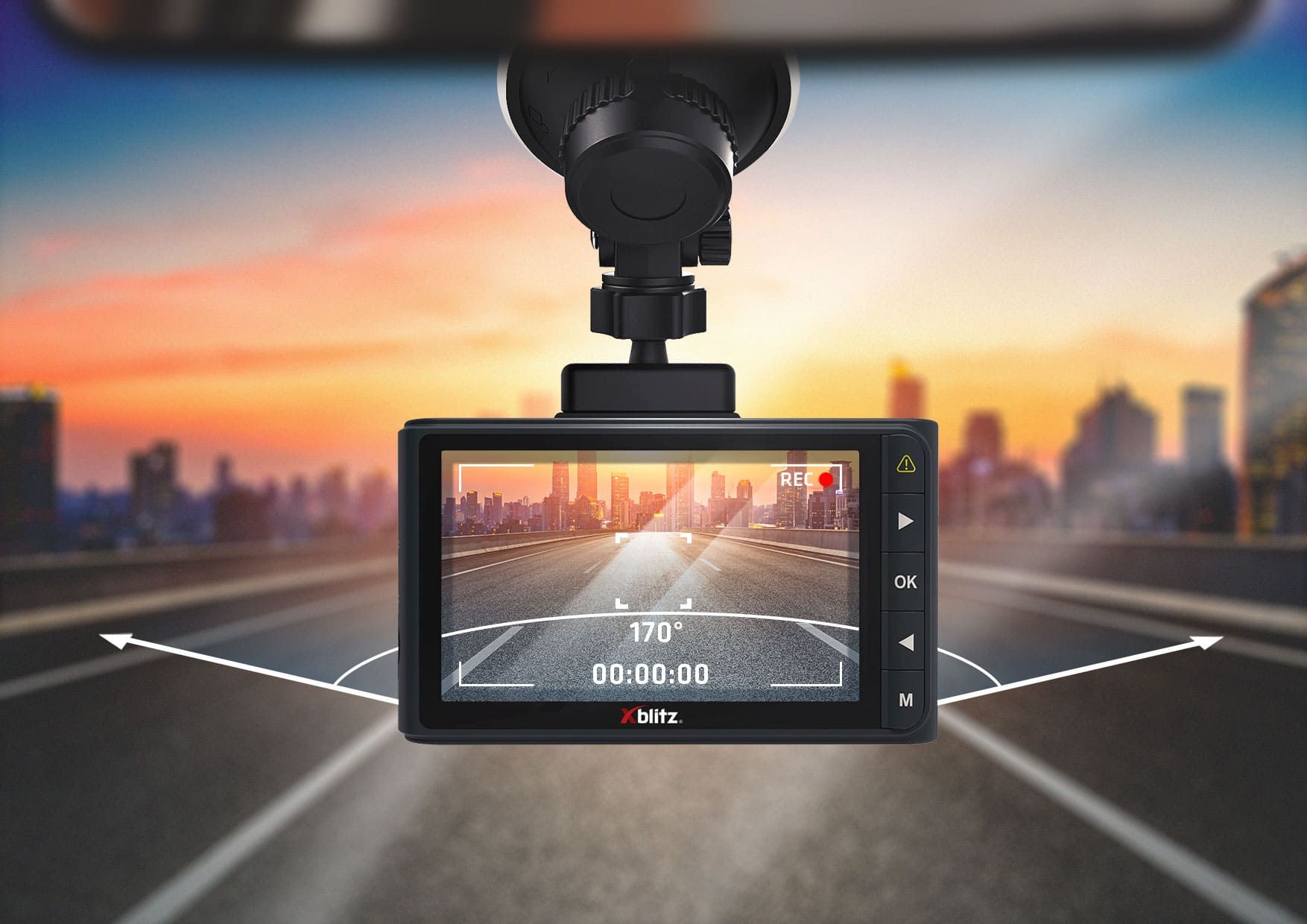 Wideorejestrator z kamerą wsteczną Xblitz S7 DUO