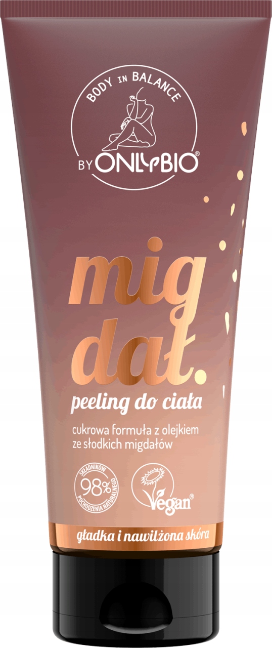 OnlyBio Body in Balance Peeling do ciała migdałowy – Twoje piękno
