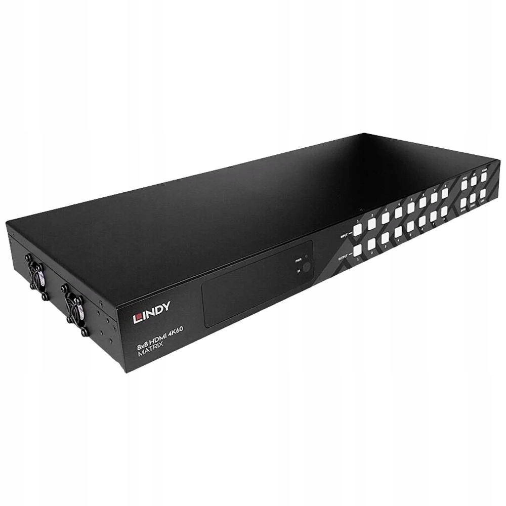 Lindy Adap 8x8 HDMI 4K60 Matrix – Zaawansowany przełącznik matrycowy