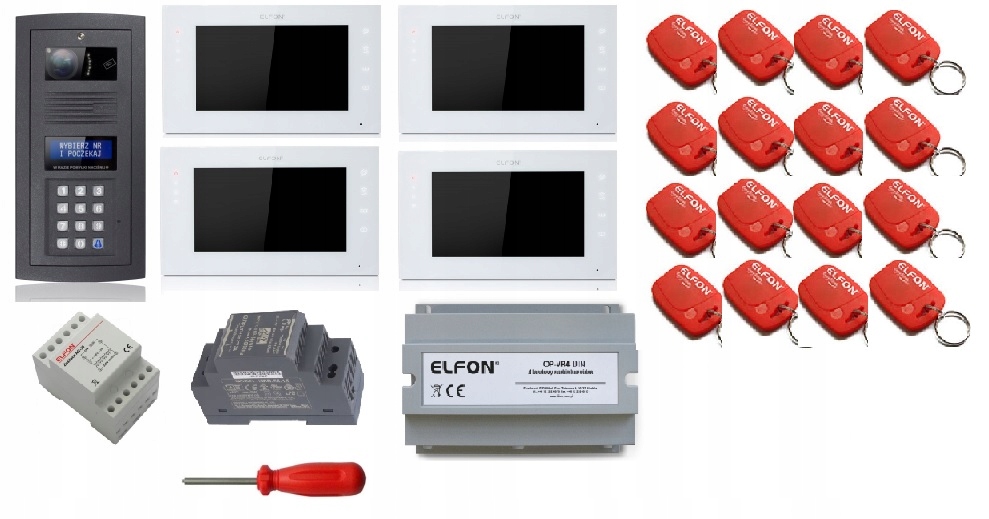 Wbudowana kamera CCD z podświetleniem IR