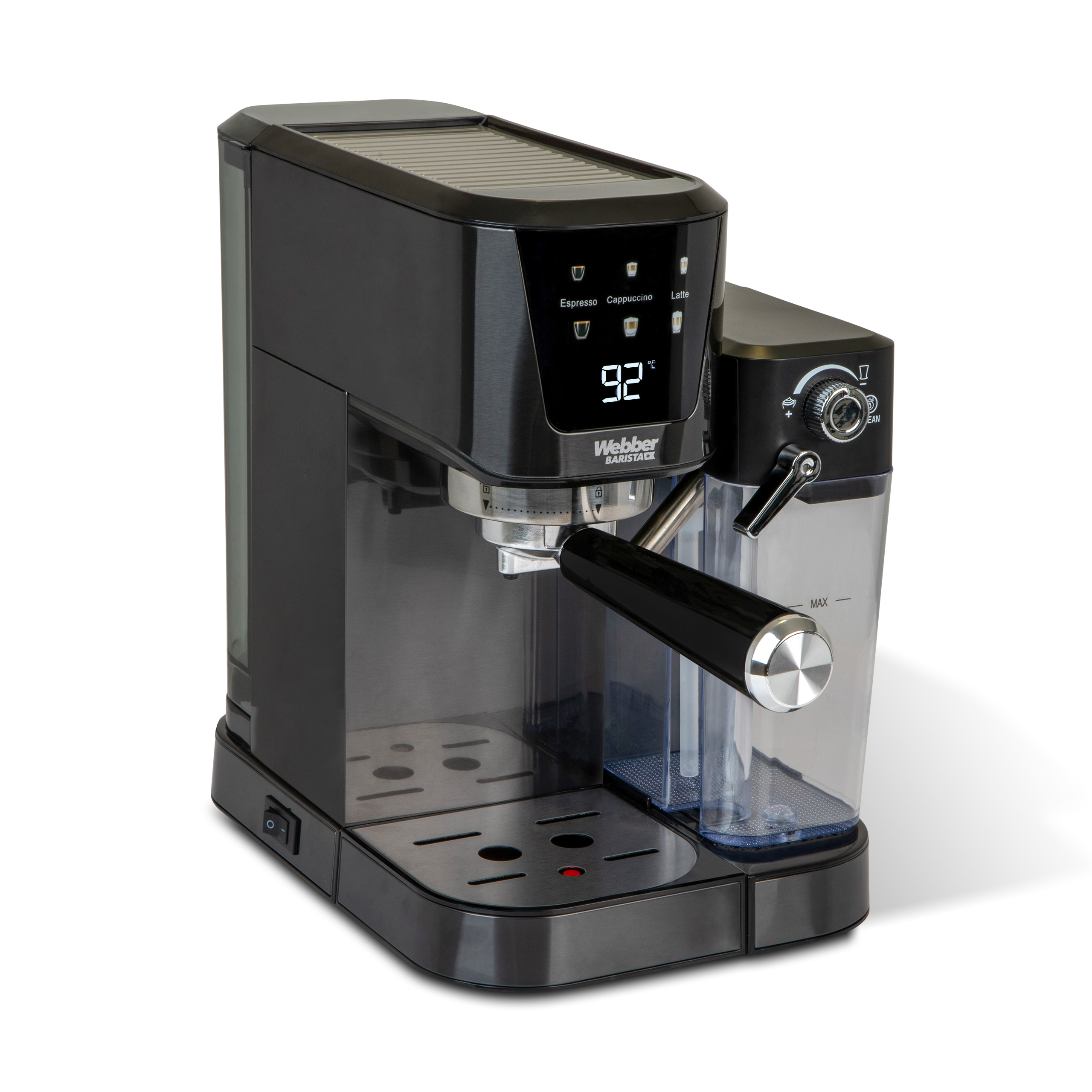 Wydajność i moc – 1350 W dla szybkiego parzenia