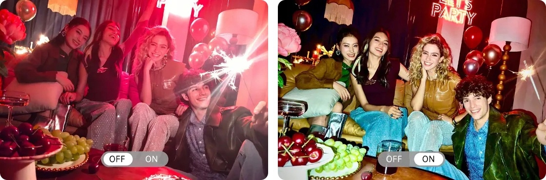 Funkcje inteligentne: AI Flash, AI Livephoto, AI Edytor