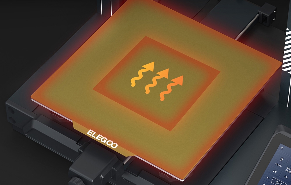 Nowoczesna drukarka 3D do szybkiej i precyzyjnej pracy - Precyzyjny ekstruder i wydajny hotend