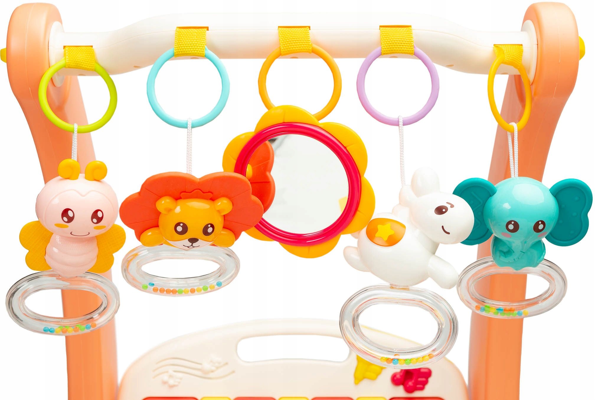 Toyz 2W1 Chodzik z Matą Muzyczną Pink – Idealny towarzysz pierwszych kroków