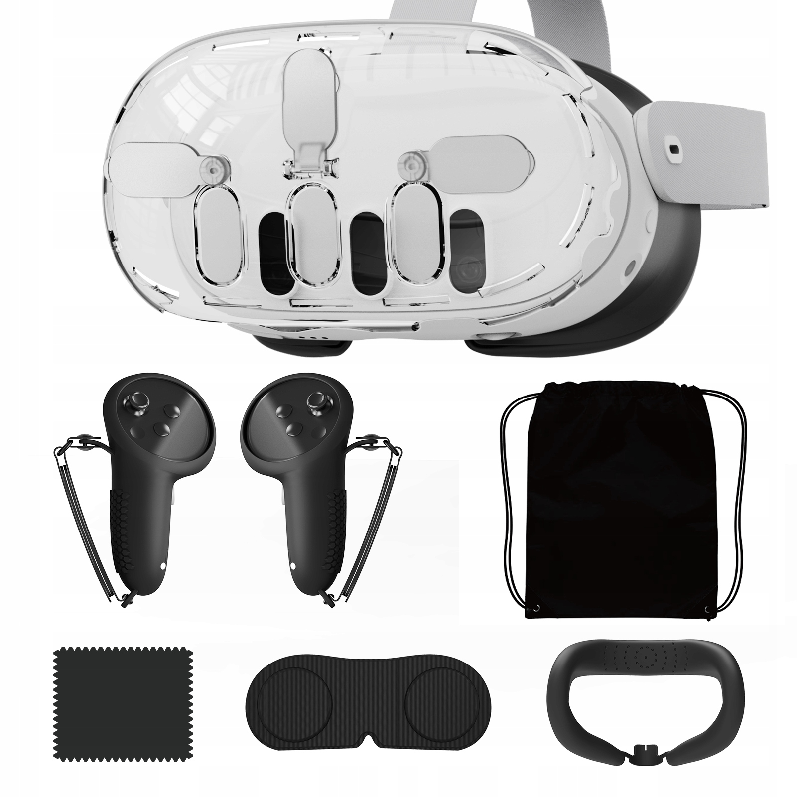 Ergonomiczna nasadka ochronna do Gogli VR Meta Quest 3 – Wygoda i higiena