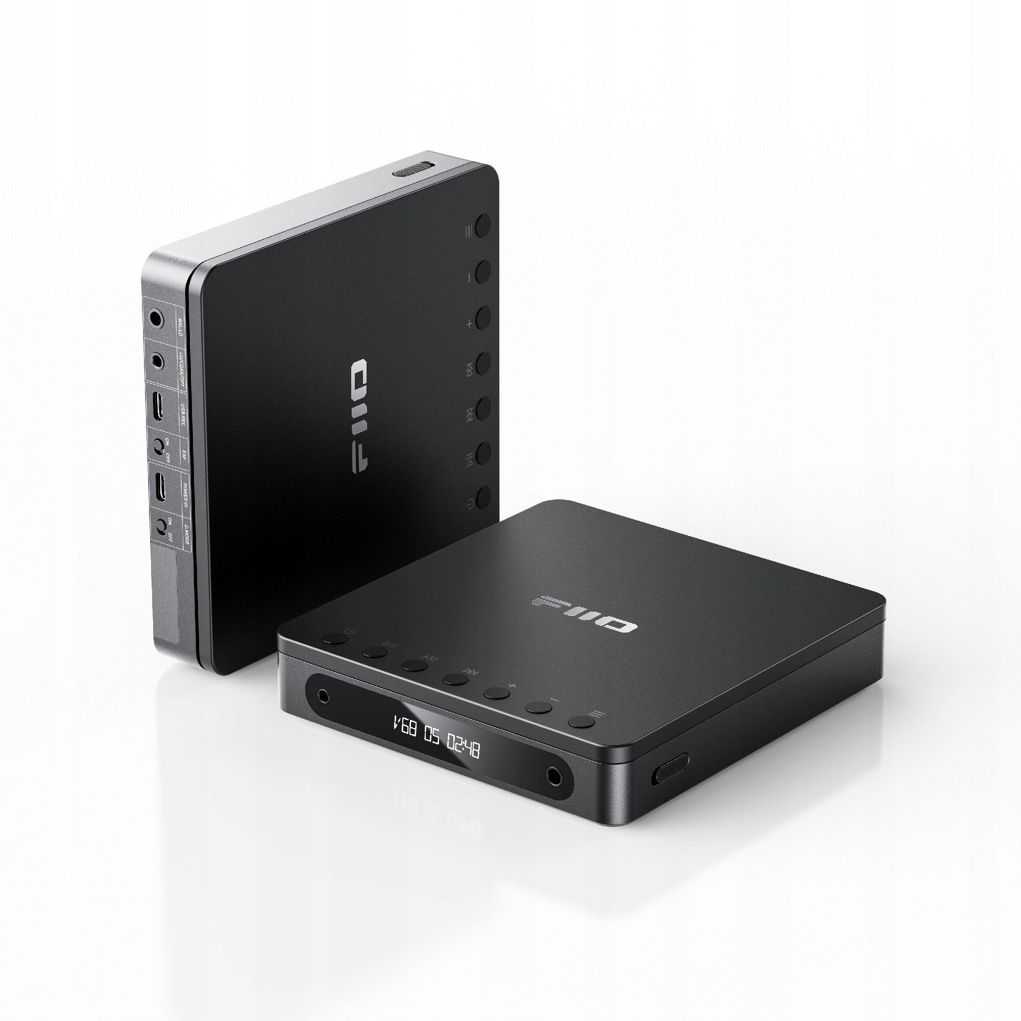 FiiO DM13 BT - czarny - Przenośny odtwarzacz CD z Bluetooth