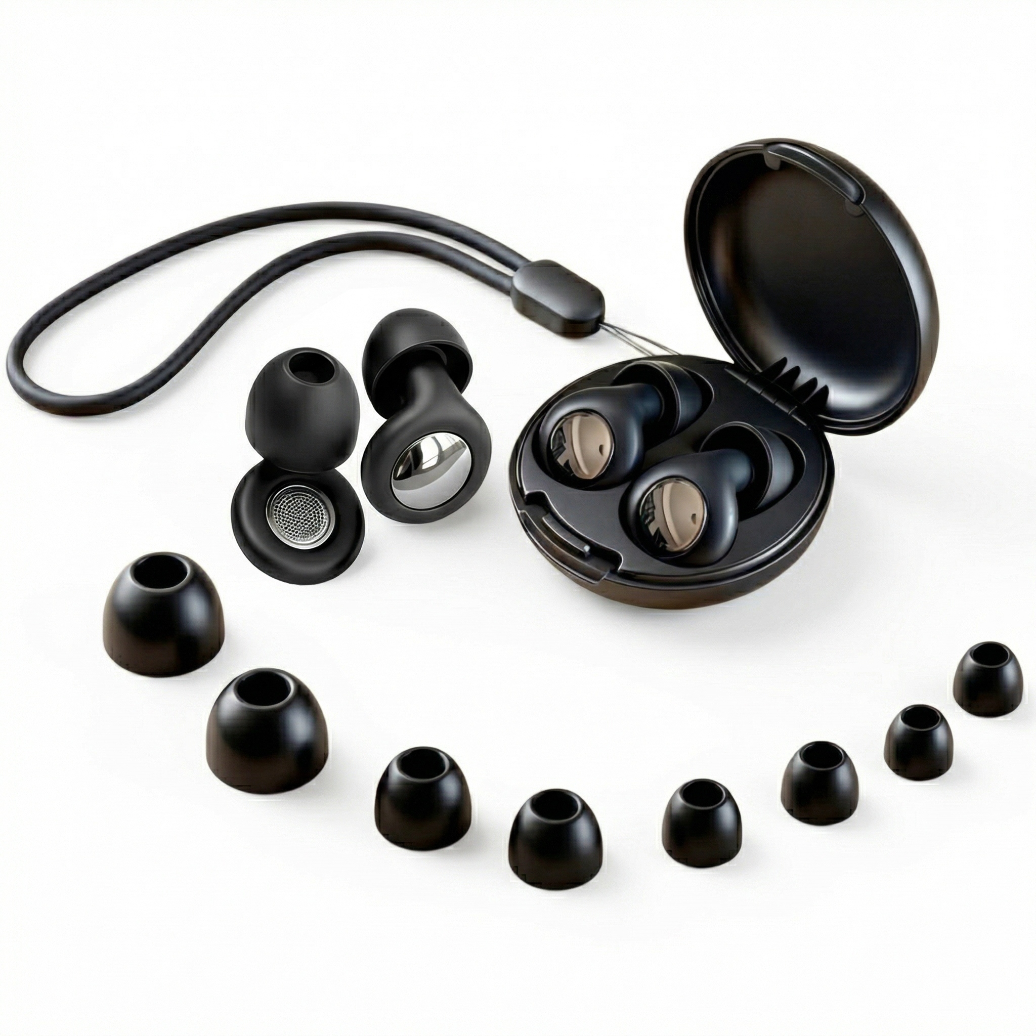 TECH-PROTECT QUIETFIT EARPLUGS BLACK – Komfort i cisza w każdej sytuacji