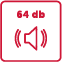 Głośność: 64 db