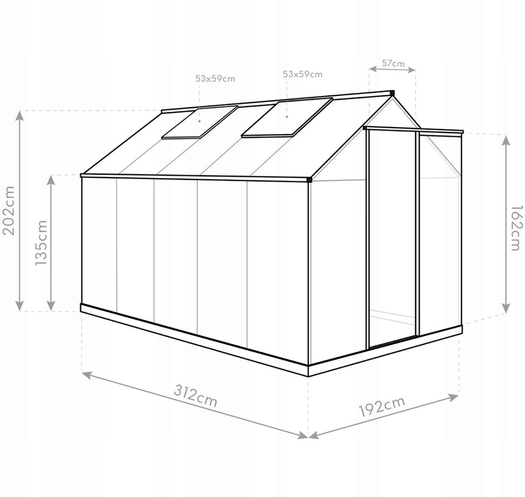 Wysokiej jakości konstrukcja z aluminium