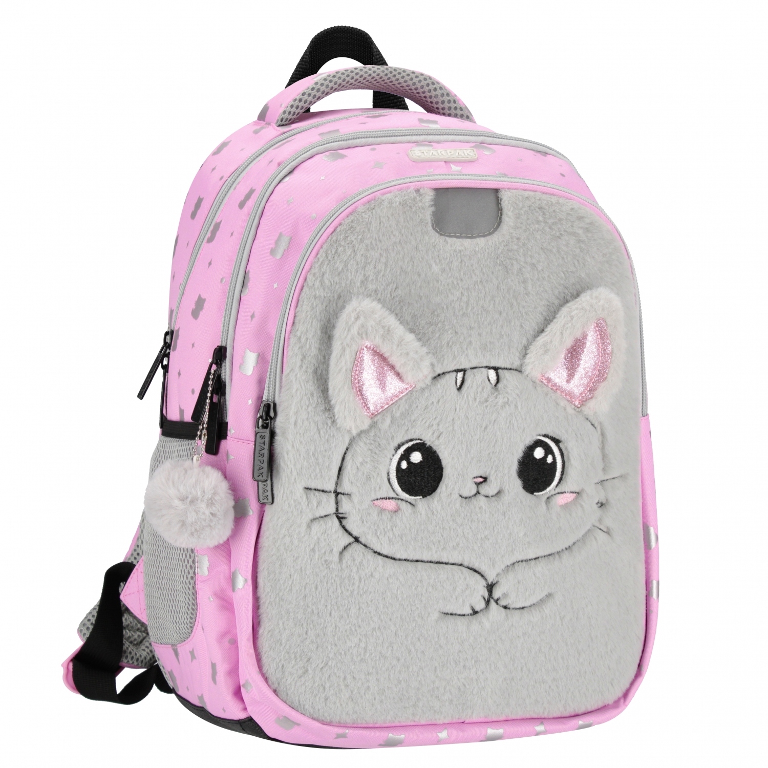 Plecak szkolny Kitty Plush STK-15 PB1/12 – Idealny towarzysz dla Twojego dziecka