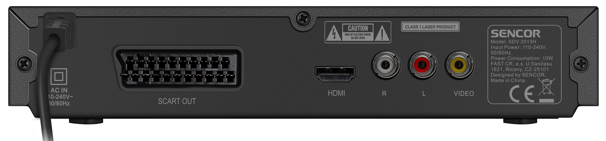 Wyjścia HDMI i SCART – wszechstronność połączeń