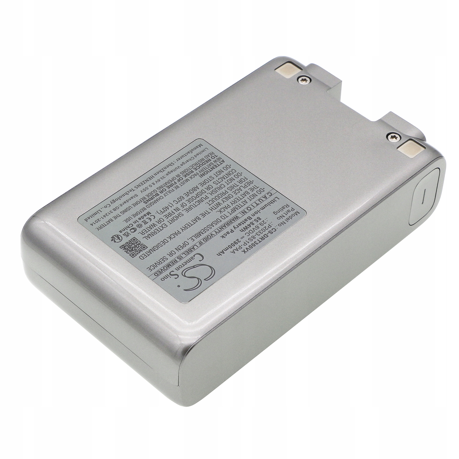 Wysoka pojemność 2900mAh – Długotrwałe zasilanie