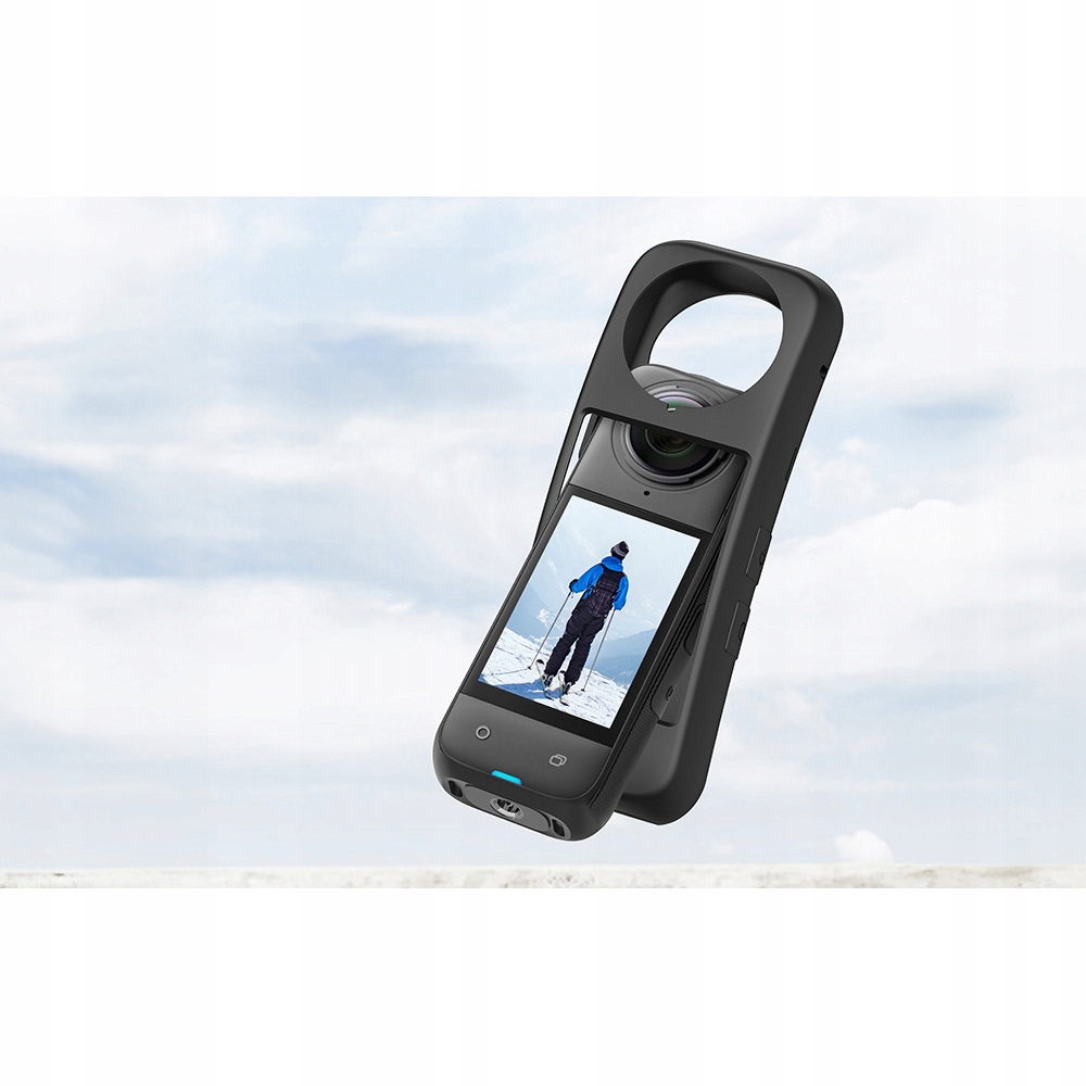 Silikonowa obudowa ochronna PULUZ do Insta360 X4 (czarna) – Doskonała ochrona dla Twojej kamery