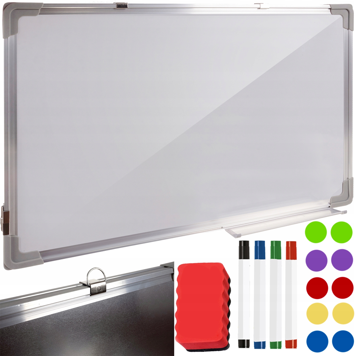 Tablica suchościeralna 60x40 cm 24325 – Idealna do nauki i zabawy