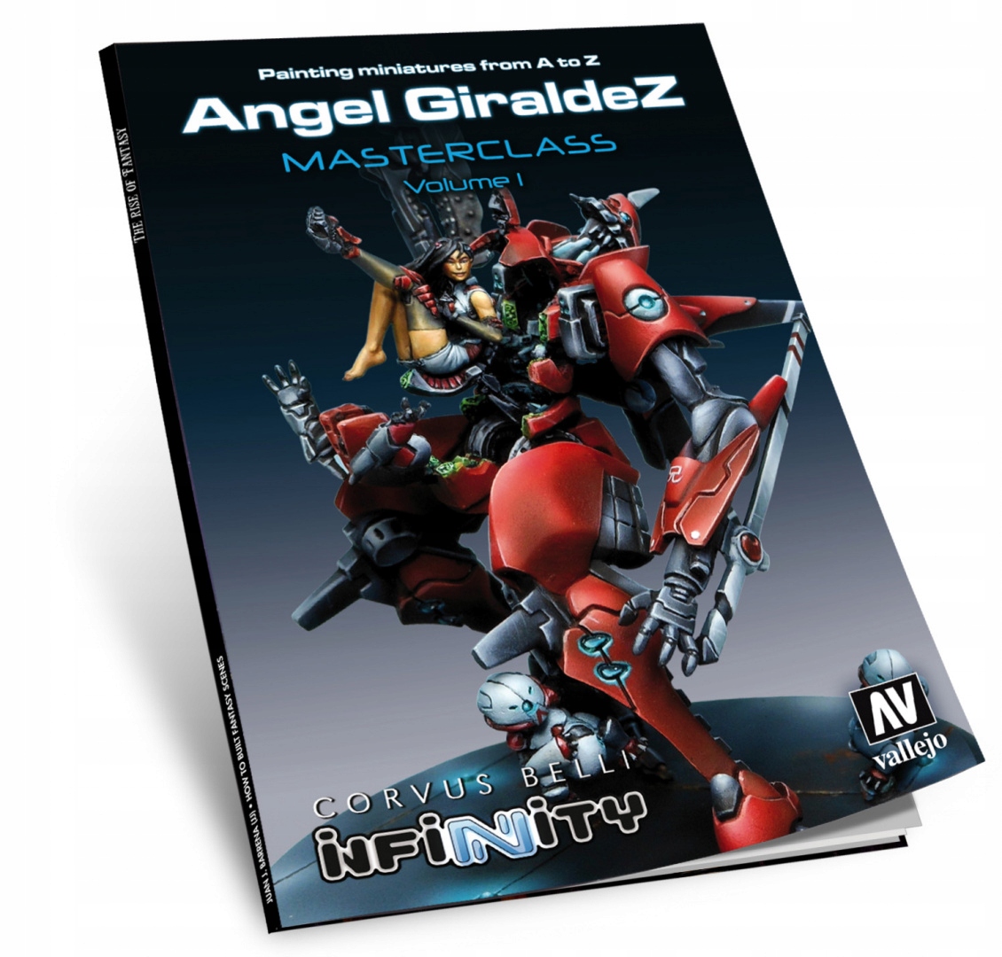 Vallejo Vallejo: Książka - Angel Giraldez Masterclass V1 – Mistrzowskie malowanie miniatur