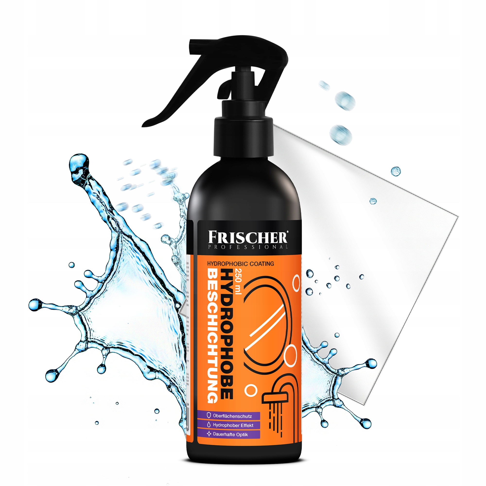 Powłoka hydrofobowa 250 ml – Skuteczna ochrona przed wodą i zabrudzeniami