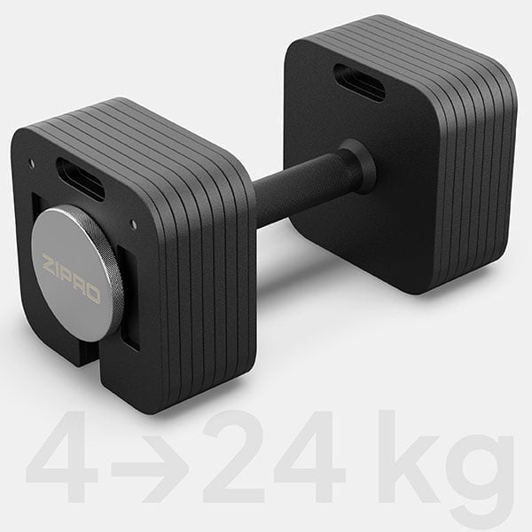 ZIPRO Hantla z regulacja obciążenia 24 kg