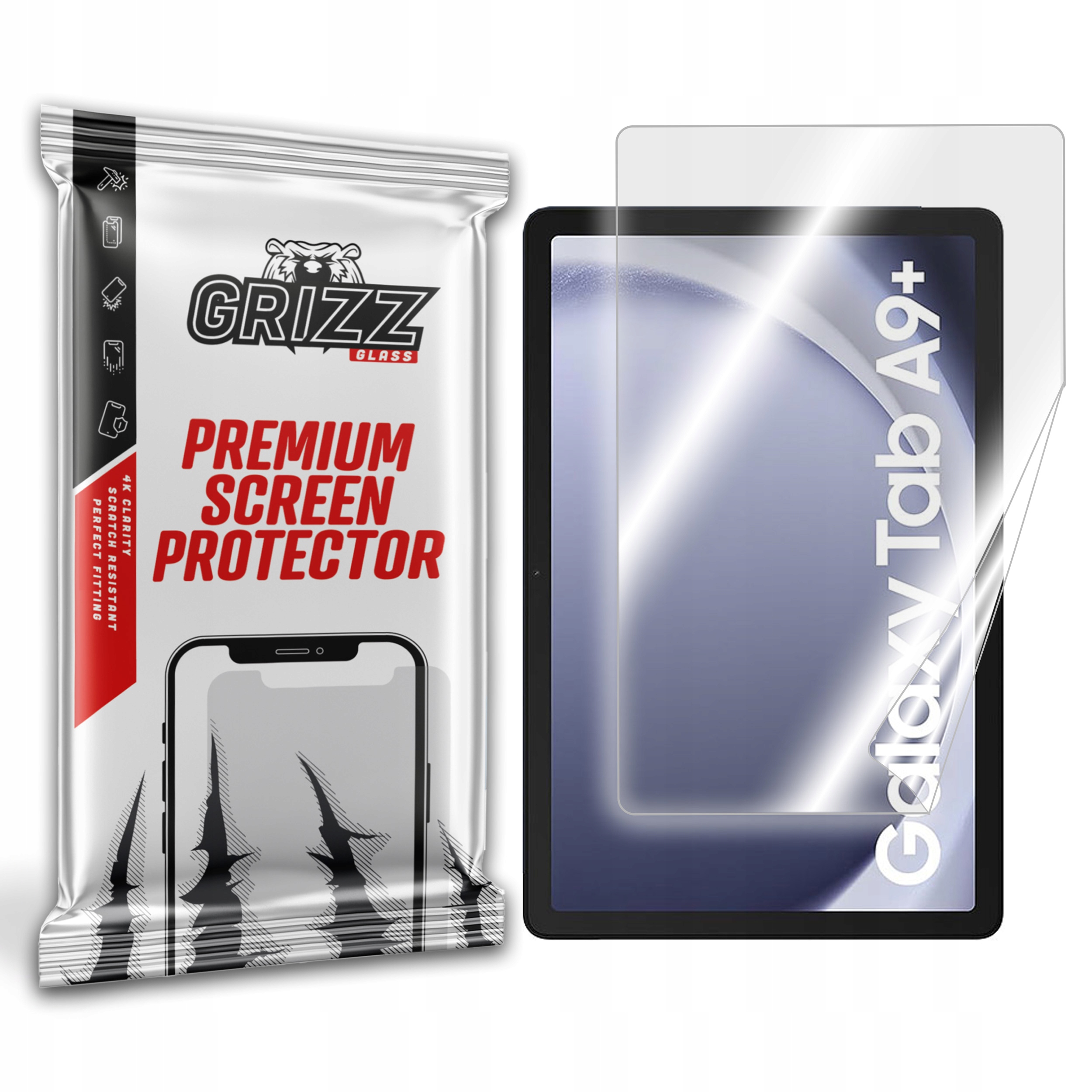 GrizzGlass Folia ceramiczna GrizzGlass CeramicFilm do Samsung Galaxy Tab A9 Plus – Ochrona na najwyższym poziomie