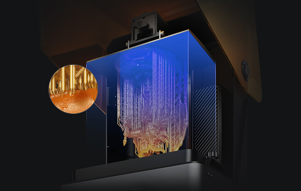 Drukarka 3D Creality Halot-Mage S – precyzja i wydajność w nowoczesnym wydaniu - Tryb Dynax – szybkie drukowanie bez utraty jakości