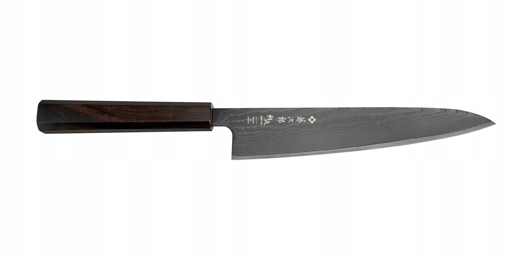 Nóż Szefa Kuchni 21 cm Sakuya Black VG-10 Damascus – Doskonały wybór dla każdego kucharza