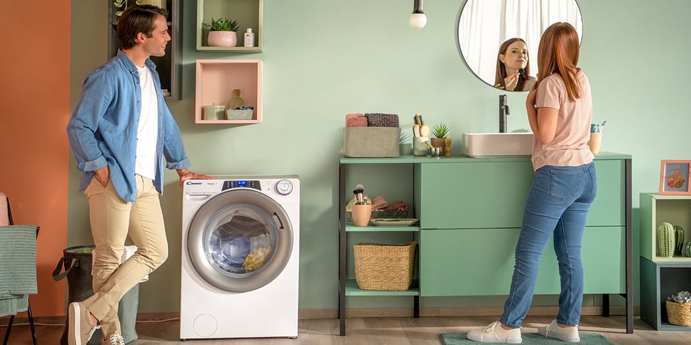 Pralka Candy RapidO Pro RP4 476BWMBC/1-S – Wydajność i nowoczesność w Twoim domu