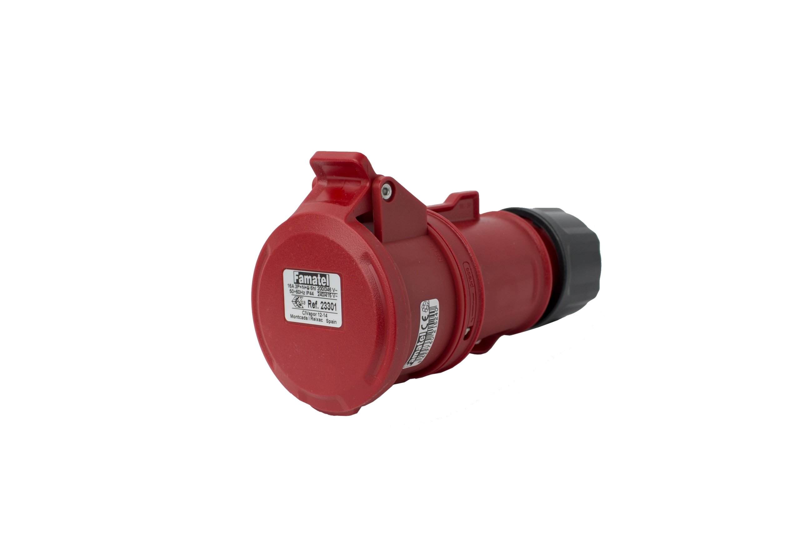 Gniazdo przenośne 16A 5P 400V czerwone IP44 TOP SpeedPRO 23301 – Idealne rozwiązanie do użytku w domu i ogrodzie