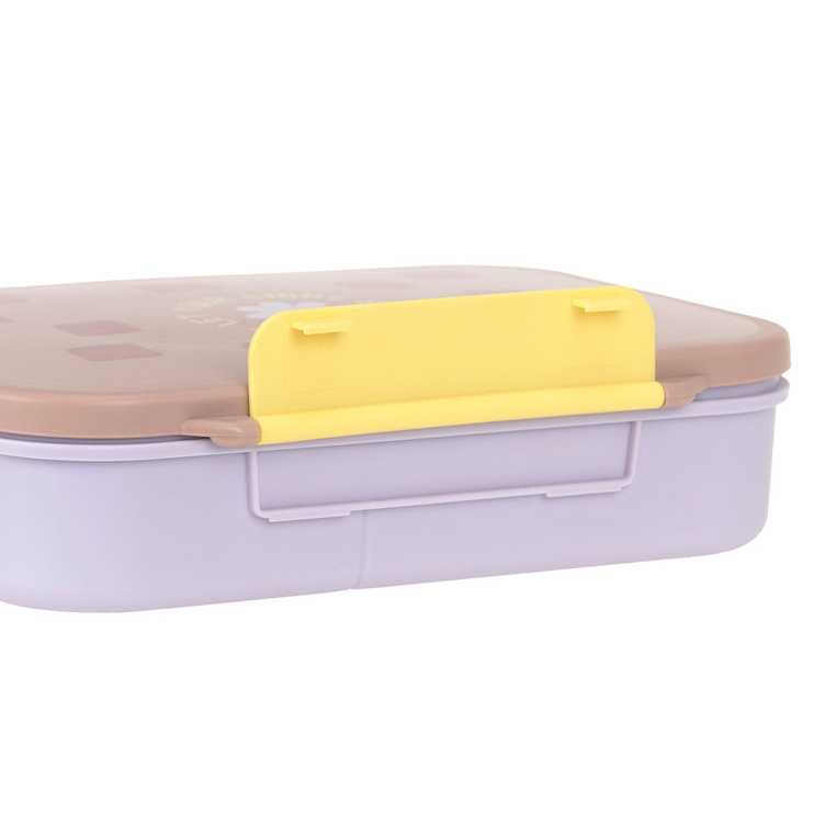 Lunchbox Bento z przegródkami Lassig Pattern Party - Rose/lilac – Idealny wybór dla Twojego dziecka