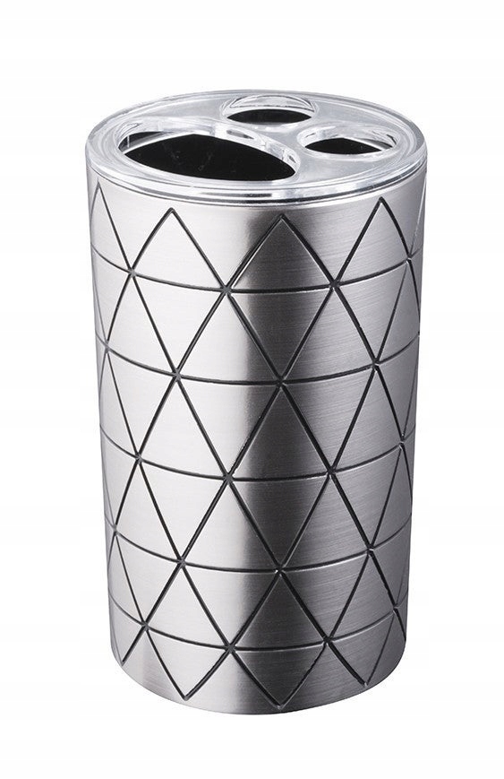 Pojemnik na szczoteczki do zębów Star Silver – Elegancja w Twojej łazience