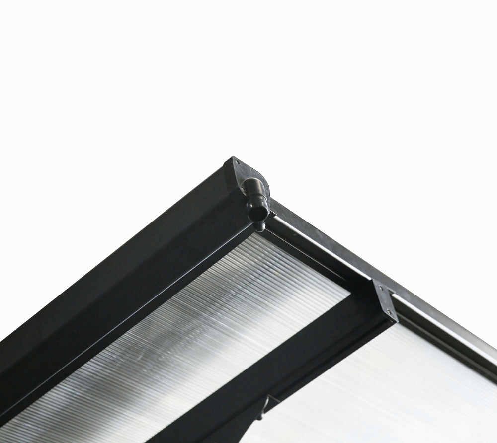 Trwała konstrukcja z aluminium malowanego proszkowo