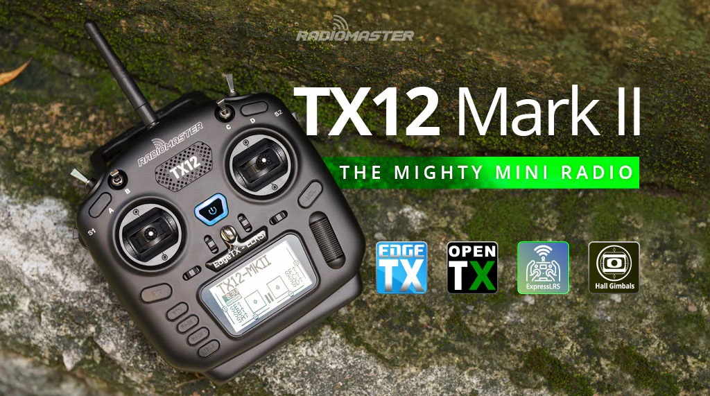 Aparatura TX12 Mark II ELRS Mode 2 - LBT – Nowoczesne rozwiązanie dla entuzjastów zabawek