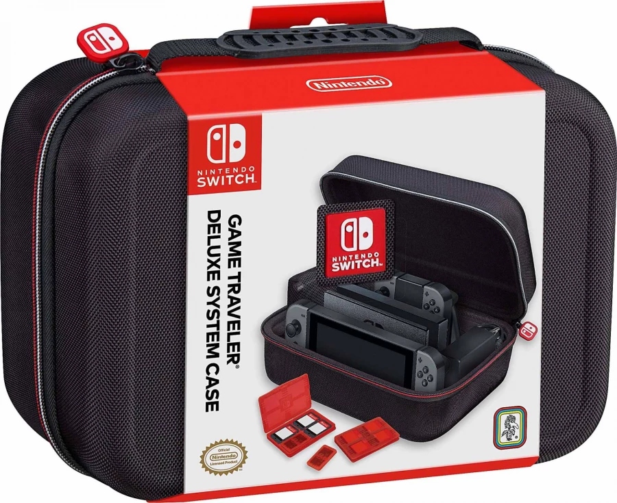 BIG BEN SWITCH Walizka DELUX na konsole + akcesoria – Idealna ochrona dla Twojej konsoli